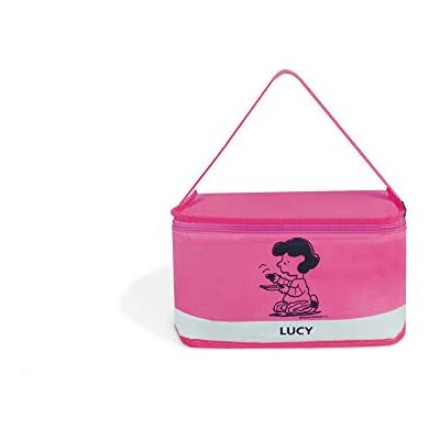 Excelsa Peanuts Lucy Lunch Box Polyester Fuchsia - Lunch Box Excelsa Peanuts Lucy Lunch Box Polyester Fuchsia - Lunch Box