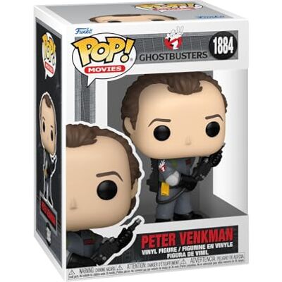 Funko Pop! Movies: Ghostbusters II Dr. Peter Venkman Ghostbusters 2 Collectable Vinyl Figure Gift Idea Official Merchandise Toys for Kids & Adults Movies Fans Funko Pop! Movies: Ghostbusters II Dr. Peter Venkman Ghostbusters 2 Collectable Vinyl Figure Gift Idea Official Merchandise Toys for Kids & Adults Movies Fans