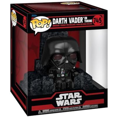 Funko Pop! Deluxe: SW Darkside Darth Vader Throne Star Wars Collectable Vinyl Figure Gift Idea Official Merchandise Toys for Kids & Adults Movies Fans Model Figure for Collectors Funko Pop! Deluxe: SW Darkside Darth Vader Throne Star Wars Collectable Vinyl Figure Gift Idea Official Merchandise Toys for Kids & Adults Movies Fans Model Figure for Collectors