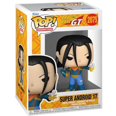 Funko Pop! Animation: Dragon Ball GT Super Android 17 Collectable Vinyl Figure Gift Idea Official Merchandise Toys for Kids & Adults Anime Fans Model Figure for Collectors and Display Funko Pop! Animation: Dragon Ball GT Super Android 17 Collectable Vinyl Figure Gift Idea Official Merchandise Toys for Kids & Adults Anime Fans Model Figure for Collectors and Display