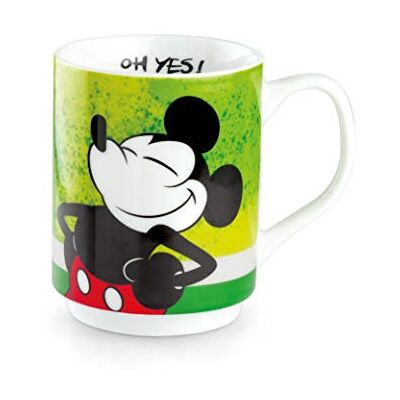 B.active Mickey Stackable Cup - 350ml - Yellow B.active Mickey Stackable Cup - 350ml - Yellow