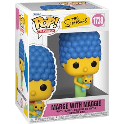 Funko Pop! TV: The Simpsons Marge Simpson Collectable Vinyl Figure Gift Idea Official Merchandise Toys for Kids & Adults TV Fans Model Figure for Collectors and Display Funko Pop! TV: The Simpsons Marge Simpson Collectable Vinyl Figure Gift Idea Official Merchandise Toys for Kids & Adults TV Fans Model Figure for Collectors and Display