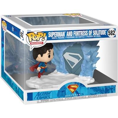 Funko Pop! Moment: Superman 2025 S2 Superman with Fortress of Solitude Collectable Vinyl Figure Gift Idea Official Merchandise Toys for Kids & Adults Movies Fans Funko Pop! Moment: Superman 2025 S2 Superman with Fortress of Solitude Collectable Vinyl Figure Gift Idea Official Merchandise Toys for Kids & Adults Movies Fans