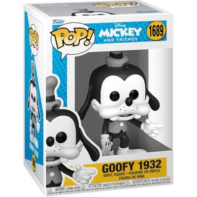 Funko Pop! Disney: Goofy Through the Ages 1932 Collectable Vinyl Figure Gift Idea Official Merchandise Toys for Kids & Adults Cartoon/Animation Fans Model Figure for Collectors Funko Pop! Disney: Goofy Through the Ages 1932 Collectable Vinyl Figure Gift Idea Official Merchandise Toys for Kids & Adults Cartoon/Animation Fans Model Figure for Collectors
