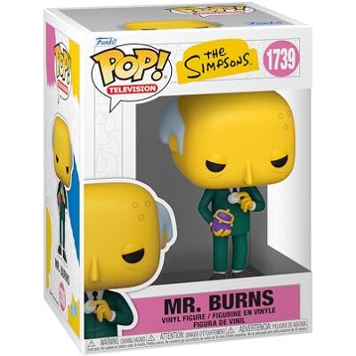 Funko Pop! TV: The Simpsons Mr. Burns Collectable Vinyl Figure Gift Idea Official Merchandise Toys for Kids & Adults TV Fans Model Figure for Collectors and Display Funko Pop! TV: The Simpsons Mr. Burns Collectable Vinyl Figure Gift Idea Official Merchandise Toys for Kids & Adults TV Fans Model Figure for Collectors and Display
