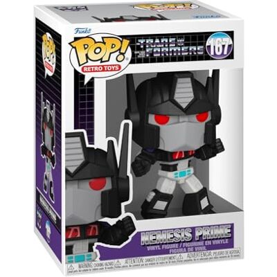 Funko POP! TV: Transformers Nemesis Prime Collectable Vinyl Figure Gift Idea Official Merchandise Toys For Kids & Adults Model Figure for Collectors and Display Funko POP! TV: Transformers Nemesis Prime Collectable Vinyl Figure Gift Idea Official Merchandise Toys For Kids & Adults Model Figure for Collectors and Display
