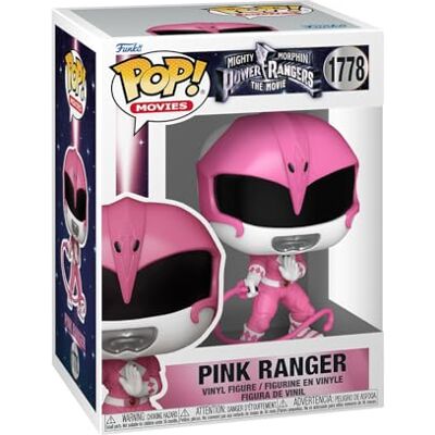 Funko Pop! Movies: Mighty Morphin Power Rangers Movie Pink Ranger Collectable Vinyl Figure Gift Idea Official Merchandise Toys for Kids & Adults Movies Fans Funko Pop! Movies: Mighty Morphin Power Rangers Movie Pink Ranger Collectable Vinyl Figure Gift Idea Official Merchandise Toys for Kids & Adults Movies Fans