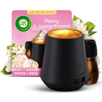 Air Wick Airwick Essential Mist Diffuser Kit - Peony and Jasmine Scent - Diffuser Air Wick Airwick Essential Mist Diffuser Kit - Peony and Jasmine Scent - Diffuser