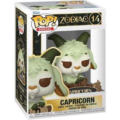Funko Pop! Zodiac: Capricorn (Dec Collectable Vinyl Figure Gift Idea Official Merchandise Toys for Kids & Adults Fans Model Figure for Collectors and Display Funko Pop! Zodiac: Capricorn (Dec Collectable Vinyl Figure Gift Idea Official Merchandise Toys for Kids & Adults Fans Model Figure for Collectors and Display