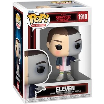 Funko POP! TV: Stranger Things Eleven Split Collectable Vinyl Figure Gift Idea Official Merchandise Toys For Kids & Adults Model Figure for Collectors and Display Funko POP! TV: Stranger Things Eleven Split Collectable Vinyl Figure Gift Idea Official Merchandise Toys For Kids & Adults Model Figure for Collectors and Display