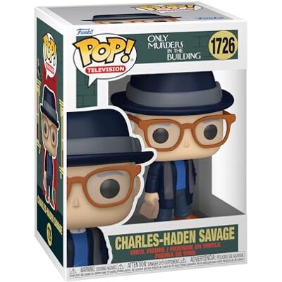 Funko Pop! TV: Only Murders In the Building Charles-Haden Savage Collectable Vinyl Figure Gift Idea Official Merchandise Toys for Kids & Adults TV Fans Model Figure for Collectors Funko Pop! TV: Only Murders In the Building Charles-Haden Savage Collectable Vinyl Figure Gift Idea Official Merchandise Toys for Kids & Adults TV Fans Model Figure for Collectors
