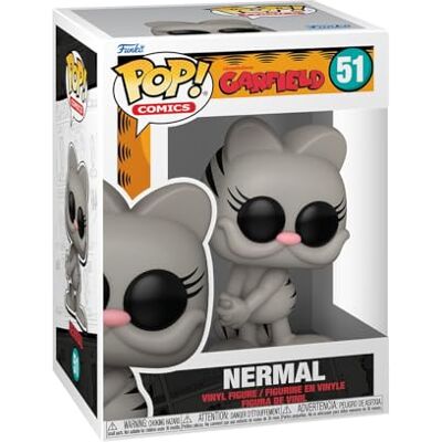Funko Pop! Comics: Garfield – Nermal Garfield Characters Collectable Vinyl Figure Gift Idea Official Merchandise Toys for Kids & Adults Cartoon Fans Model Figure for Collectors Funko Pop! Comics: Garfield – Nermal Garfield Characters Collectable Vinyl Figure Gift Idea Official Merchandise Toys for Kids & Adults Cartoon Fans Model Figure for Collectors