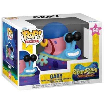 Funko Pop! Movies: The SpongeBob Movie Gary Collectable Vinyl Figure Gift Idea Official Merchandise Toys for Kids & Adults Cartoon Fans Model Figure for Collectors Funko Pop! Movies: The SpongeBob Movie Gary Collectable Vinyl Figure Gift Idea Official Merchandise Toys for Kids & Adults Cartoon Fans Model Figure for Collectors