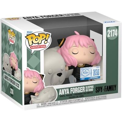 Funko Pop! Premium: Spy X Family Anya Forger Sleeping on Bond Amazon Exclusive Collectable Vinyl Figure Gift Idea Official Merchandise Toys for Kids & Adults Anime Fans Funko Pop! Premium: Spy X Family Anya Forger Sleeping on Bond Amazon Exclusive Collectable Vinyl Figure Gift Idea Official Merchandise Toys for Kids & Adults Anime Fans