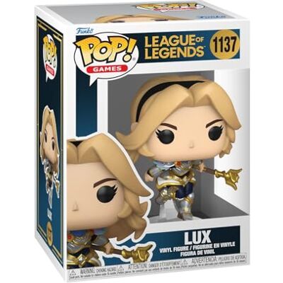 Funko Pop! Games: League of Legends Lux Collectable Vinyl Figure Gift Idea Official Merchandise Toys for Kids & Adults Video Games Fans Model Figure for Collectors and Display Funko Pop! Games: League of Legends Lux Collectable Vinyl Figure Gift Idea Official Merchandise Toys for Kids & Adults Video Games Fans Model Figure for Collectors and Display