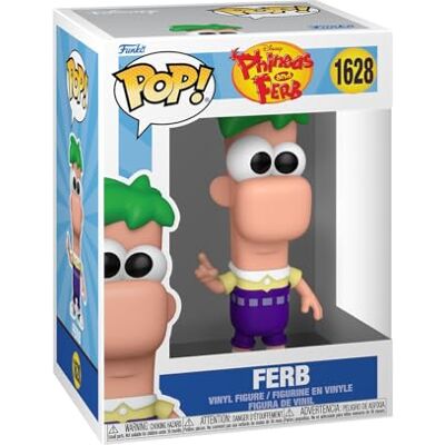 Funko Pop! Disney: Phineas and Ferb Ferb Collectable Vinyl Figure Gift Idea Official Merchandise Toys for Kids & Adults Anime Fans Model Figure for Collectors and Display Funko Pop! Disney: Phineas and Ferb Ferb Collectable Vinyl Figure Gift Idea Official Merchandise Toys for Kids & Adults Anime Fans Model Figure for Collectors and Display