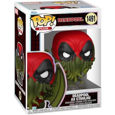 Funko Pop! Plus: Deadpool Literary Classics – Deadpool Cthulhu Collectable Vinyl Figure Gift Idea Official Merchandise Toys for Kids & Adults Comic Books Fans Model Figure for Collectors Funko Pop! Plus: Deadpool Literary Classics – Deadpool Cthulhu Collectable Vinyl Figure Gift Idea Official Merchandise Toys for Kids & Adults Comic Books Fans Model Figure for Collectors
