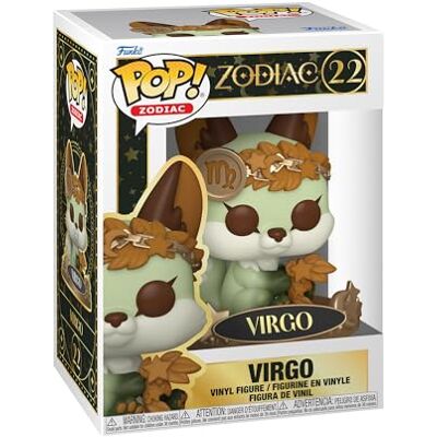 Funko POP! Zodiac: Virgo Collectable Vinyl Figure Gift Idea Official Merchandise Toys For Kids & Adults Model Figure for Collectors and Display Funko POP! Zodiac: Virgo Collectable Vinyl Figure Gift Idea Official Merchandise Toys For Kids & Adults Model Figure for Collectors and Display