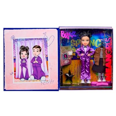 Bratz x Mean Girls Spring Fling Doll Janis – Collectable Fashion Doll with 2 Outfits, Purple Tuxedo, and Movie-Inspired Accessories Bratz x Mean Girls Spring Fling Doll Janis – Collectable Fashion Doll with 2 Outfits, Purple Tuxedo, and Movie-Inspired Accessories