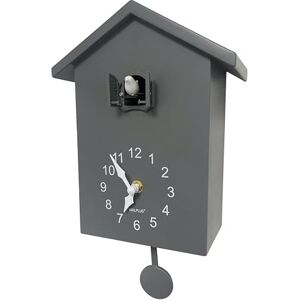 WALPLUS Grey Minimalist Chiming Cuckoo Clock with Working Bird Flapping Volume Adjustable Cuckoo Clocks for Wall Battery Operated Pendulum Coco Clock Wall Decal Livingroom Office Decoration WALPLUS Grey Minimalist Chiming Cuckoo Clock with Working Bird Flapping Volume Adjustable Cuckoo Clocks for Wall Battery Operated Pendulum Coco Clock Wall Decal Livingroom Office Decoration