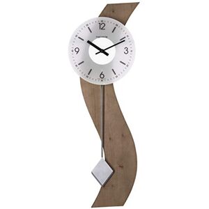 Hermle Wall Clock, Wood, Oak, 70cm x 23cm x 6cm Hermle Wall Clock, Wood, Oak, 70cm x 23cm x 6cm