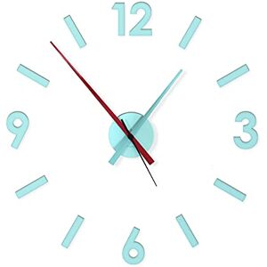 Fisura DIY Clock in Mint Colour Kit Wall Clock Office Kitchen Bedroom Living Room Decorations for Home Fisura DIY Clock in Mint Colour Kit Wall Clock Office Kitchen Bedroom Living Room Decorations for Home