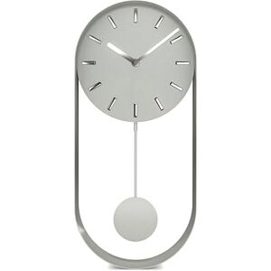 Mebus Wall Clock, Metal, Gray, 35 cm Mebus Wall Clock, Metal, Gray, 35 cm