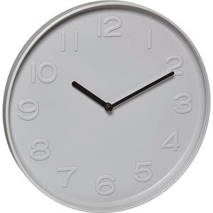 TFA Dostmann Modern Analogue Wall 60.3079 Timeless Design with Narrow Frame for Living Room, Office or Kitchen, Battery Operated, for Home, Easy to Read Quartz Clock, Grey, Gray, Kleine TFA Dostmann Modern Analogue Wall 60.3079 Timeless Design with Narrow Frame for Living Room, Office or Kitchen, Battery Operated, for Home, Easy to Read Quartz Clock, Grey, Gray, Kleine