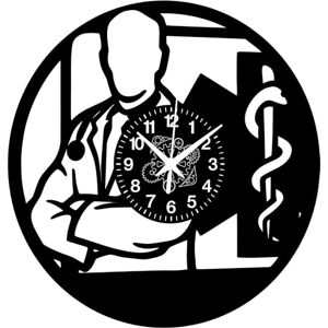 Instant Karma Clocks Doctor Wall Clock with Stethoscope and Medical Symbol Design – Silent No-Ticking Perfect for Bedroom, Office, Studio, Cabin, Living Room – Unique Decoration Instant Karma Clocks Doctor Wall Clock with Stethoscope and Medical Symbol Design – Silent No-Ticking Perfect for Bedroom, Office, Studio, Cabin, Living Room – Unique Decoration