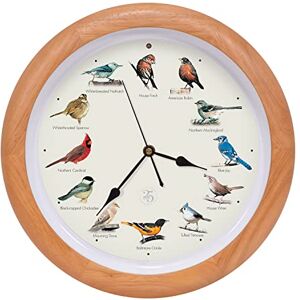 Mark Feldstein & Associates The Original Singing Bird Clock 25th Anniversary Edition (13 Inch, Premium Oak) Mark Feldstein & Associates The Original Singing Bird Clock 25th Anniversary Edition (13 Inch, Premium Oak)