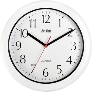 Acctim Oceana Outdoor Wall Clock Water & Weather Resistant Quartz White 30cm Acctim Oceana Outdoor Wall Clock Water & Weather Resistant Quartz White 30cm
