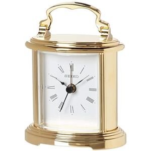 Seiko Desk Clock, Metal, Gold, No Size Seiko Desk Clock, Metal, Gold, No Size