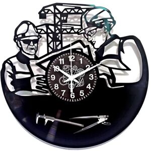 Instant Karma Clocks Surveyor Wall Clock – Silent Non-Ticking Quartz – Wall Decoration for Architect, Geometer, Technical Studio, Engineer Office Instant Karma Clocks Surveyor Wall Clock – Silent Non-Ticking Quartz – Wall Decoration for Architect, Geometer, Technical Studio, Engineer Office
