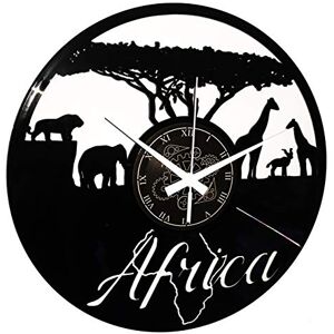 Instant Karma Clocks Africa Wall Clock – Silent No-Ticking – Perfect for Bedroom, Office, Studio, Kitchen, Living Room Modern Design Unique Decoration Instant Karma Clocks Africa Wall Clock – Silent No-Ticking – Perfect for Bedroom, Office, Studio, Kitchen, Living Room Modern Design Unique Decoration