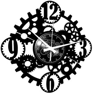 Instant Karma Clocks Gear Wall Clock with Bold Numbers – Silent No-Ticking – Perfect for Bedroom, Office, Studio, Kitchen, Living Room Modern Design Unique Decoration Instant Karma Clocks Gear Wall Clock with Bold Numbers – Silent No-Ticking – Perfect for Bedroom, Office, Studio, Kitchen, Living Room Modern Design Unique Decoration