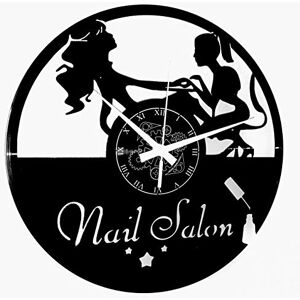 Instant Karma Clocks Nail Salon Wall Clock with Manicure Scene – Silent No-Ticking – Perfect for Bedroom, Office, Studio, Kitchen, Living Room – Modern Design Unique Decoration Instant Karma Clocks Nail Salon Wall Clock with Manicure Scene – Silent No-Ticking – Perfect for Bedroom, Office, Studio, Kitchen, Living Room – Modern Design Unique Decoration