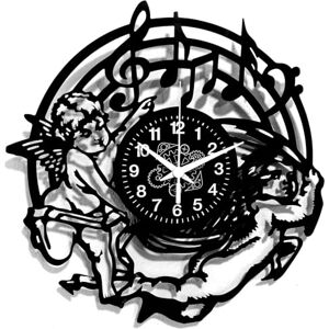 Instant Karma Clocks Angels and Music Notes Wall Clock – Silent No-Ticking Perfect for Bedroom, Office, Studio, Living Room Unique Decoration Instant Karma Clocks Angels and Music Notes Wall Clock – Silent No-Ticking Perfect for Bedroom, Office, Studio, Living Room Unique Decoration