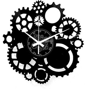 Instant Karma Clocks Mechanical Gear Wall Clock – Silent No-Ticking – Perfect for Office, Workshop, Loft, Garage, Studio, Living Room Modern Design Unique Decoration Instant Karma Clocks Mechanical Gear Wall Clock – Silent No-Ticking – Perfect for Office, Workshop, Loft, Garage, Studio, Living Room Modern Design Unique Decoration