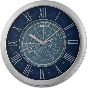 Seiko Wall Clock, Silver, Standard Seiko Wall Clock, Silver, Standard