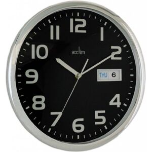 Acctim Wall Clock, Black, 32cm Acctim Wall Clock, Black, 32cm