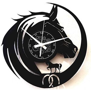 Instant Karma Clocks Horse Wall Clock with Galloping Silhouette – Silent No-Ticking – Perfect for Bedroom, Office, Studio, Kitchen, Living Room – Modern Design Unique Decoration Instant Karma Clocks Horse Wall Clock with Galloping Silhouette – Silent No-Ticking – Perfect for Bedroom, Office, Studio, Kitchen, Living Room – Modern Design Unique Decoration