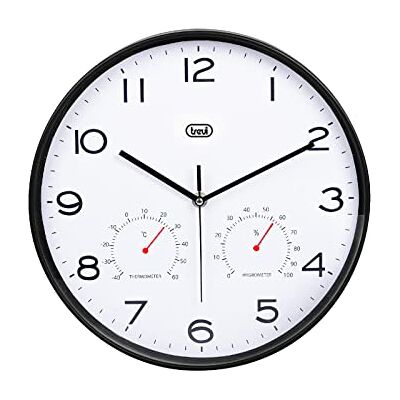 Trevi Wall Clock, Black, NO Size Trevi Wall Clock, Black, NO Size
