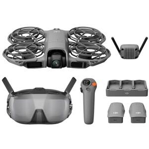 DJI Neo 2 Motion Fly More Combo With RC Motion 3 & Goggles N3, Stable Transmission With Digital Transceiver, 4K Drone for Beginners, FPV Flying, 3 Batteries DJI Neo 2 Motion Fly More Combo With RC Motion 3 & Goggles N3, Stable Transmission With Digital Transceiver, 4K Drone for Beginners, FPV Flying, 3 Batteries