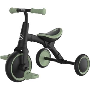 Zoomee by TP Toys Balance Bike to Trike, 2-in-1 Ride On Tricycle for Toddlers, With Adjustable Seat and Removable Pedals, Indoor & Outdoor Use, Ages 18 Months+, Forest Green, Develops Motor Skills Zoomee by TP Toys Balance Bike to Trike, 2-in-1 Ride On Tricycle for Toddlers, With Adjustable Seat and Removable Pedals, Indoor & Outdoor Use, Ages 18 Months+, Forest Green, Develops Motor Skills