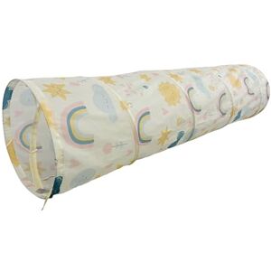 Relaxdays Play Tunnel Rainbow Colourful Crawling Tunnel Kids 180 x 45 cm Pop-up Tunnel Polyester Colourful Relaxdays Play Tunnel Rainbow Colourful Crawling Tunnel Kids 180 x 45 cm Pop-up Tunnel Polyester Colourful