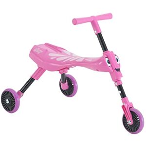 Scuttlebug Butterfly 3-Wheel Foldable Ride-On Tricycle for 1+ Year Old Boys and Girls, Fun Indoor and Outdoor Trike, No Surface Scratches, Ride on Toddler Bike for Toddler’s Balance and Motor Skills Scuttlebug Butterfly 3-Wheel Foldable Ride-On Tricycle for 1+ Year Old Boys and Girls, Fun Indoor and Outdoor Trike, No Surface Scratches, Ride on Toddler Bike for Toddler’s Balance and Motor Skills