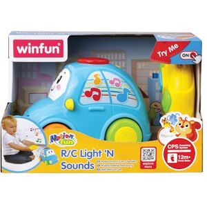 winfun Children's Radio Controlled Car with Steering Wheel, Blue, My First Remote Control Car, For Boys and Girls Ages 12 Months to 4 Years winfun Children's Radio Controlled Car with Steering Wheel, Blue, My First Remote Control Car, For Boys and Girls Ages 12 Months to 4 Years