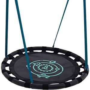 TP Toys TP Nest Swing Seat 85cm, Black, Weather-Resistant, Padded Edge Protection, for Ages 3+, 3kg TP Toys TP Nest Swing Seat 85cm, Black, Weather-Resistant, Padded Edge Protection, for Ages 3+, 3kg