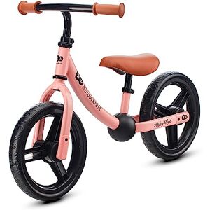 Kinderkraft 2WAY Next Balance Bike, Kids First Bicycle, No Pedals, 12 inches Wheels, with Ajustable Seat, Accessories, Bag, Bell, for Toddlers, from 2 Years Old to 35 kg, Pink Kinderkraft 2WAY Next Balance Bike, Kids First Bicycle, No Pedals, 12 inches Wheels, with Ajustable Seat, Accessories, Bag, Bell, for Toddlers, from 2 Years Old to 35 kg, Pink