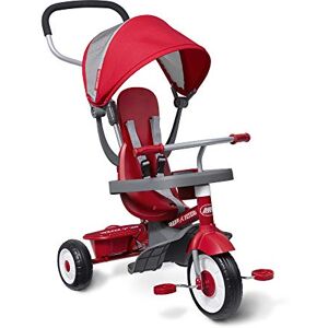 Radio Flyer 4-in-1 Stroll 'N Trike, Red Toddler Tricycle for Ages 9 Months -5 Years Radio Flyer 4-in-1 Stroll 'N Trike, Red Toddler Tricycle for Ages 9 Months -5 Years